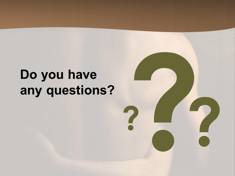 A Man And A Woman Embracing In Front Of A Brown Background PowerPoint Template