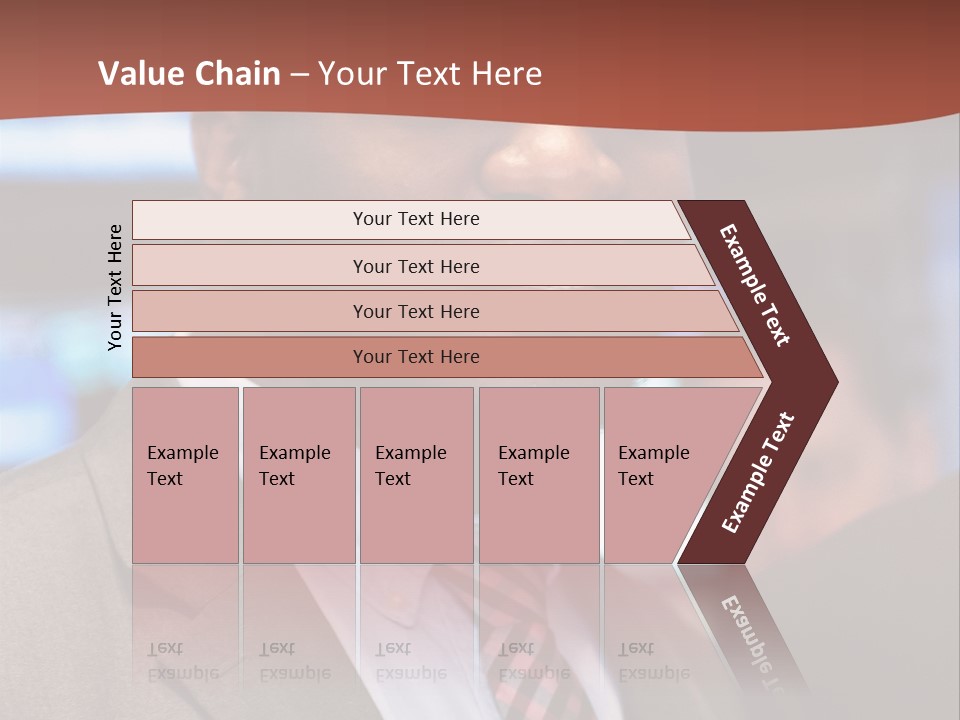 A Man In A Suit And Tie Is Smiling PowerPoint Template