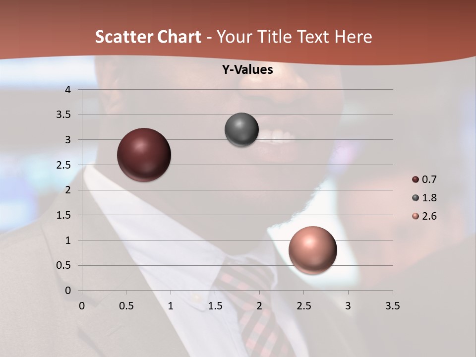 A Man In A Suit And Tie Is Smiling PowerPoint Template