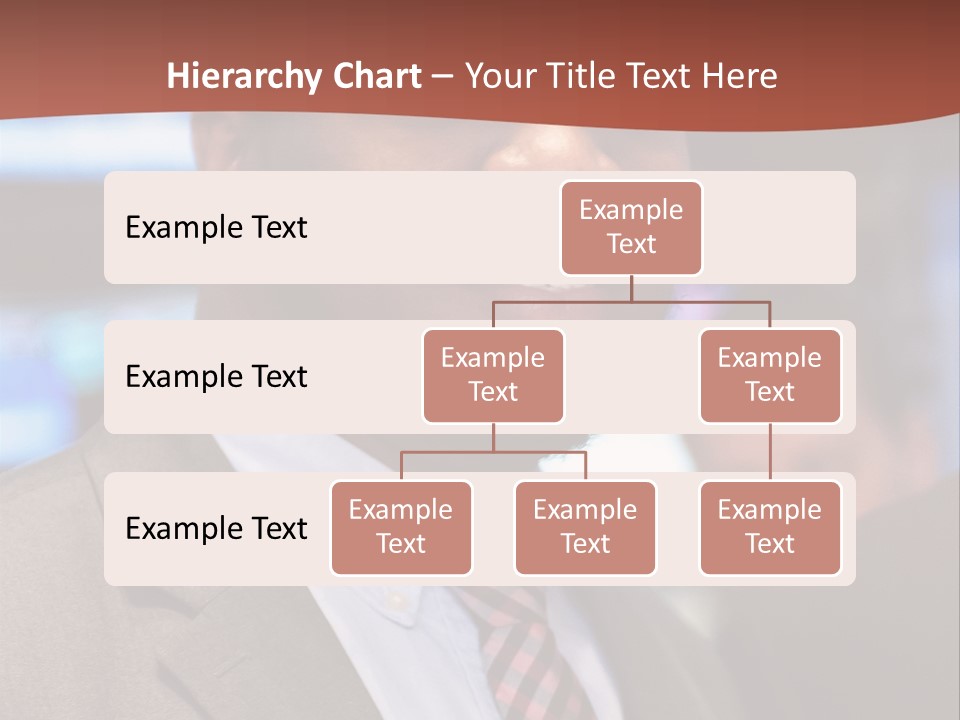 A Man In A Suit And Tie Is Smiling PowerPoint Template