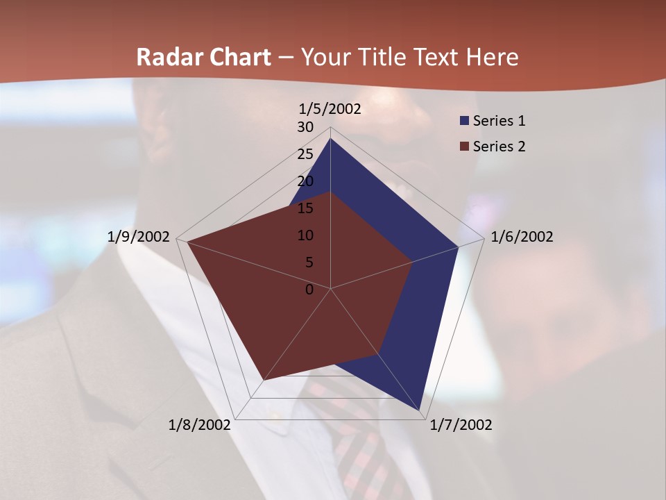 A Man In A Suit And Tie Is Smiling PowerPoint Template