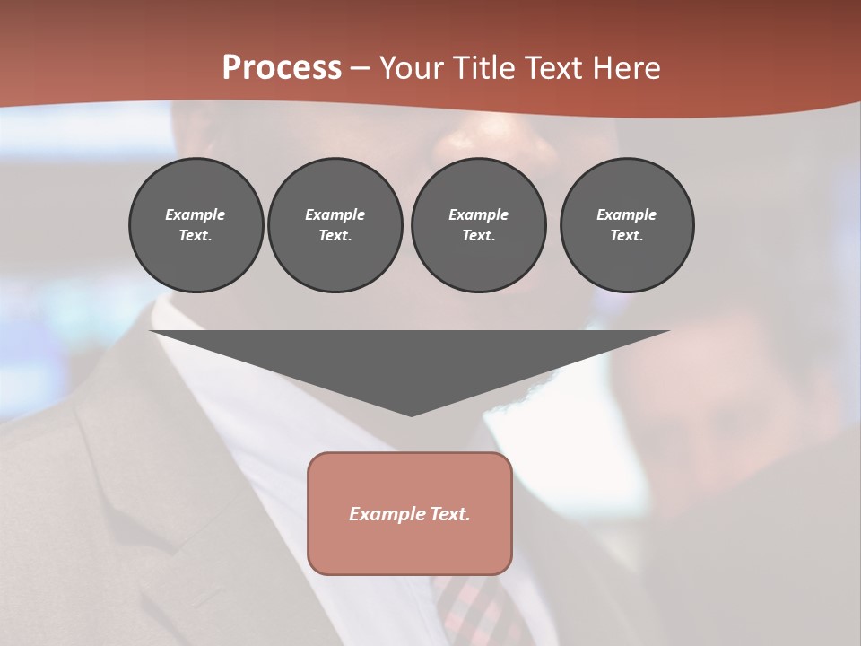 A Man In A Suit And Tie Is Smiling PowerPoint Template