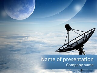 Satellite Communication PowerPoint Template