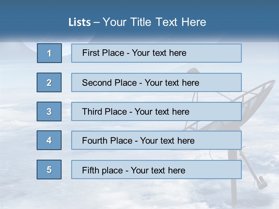 Satellite Communication PowerPoint Template