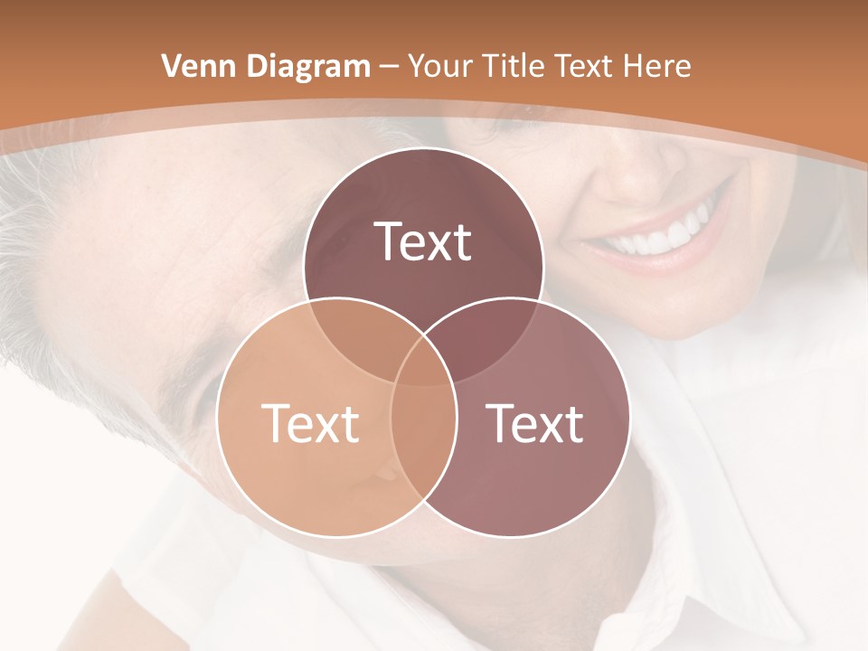 A Man And Woman Are Smiling For The Camera PowerPoint Template