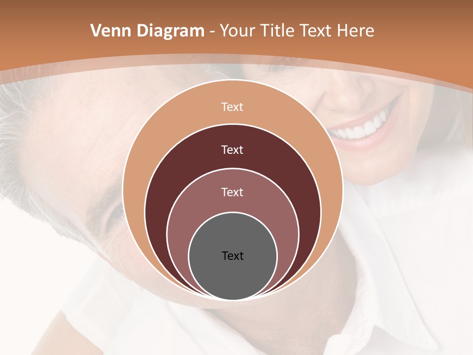 A Man And Woman Are Smiling For The Camera PowerPoint Template