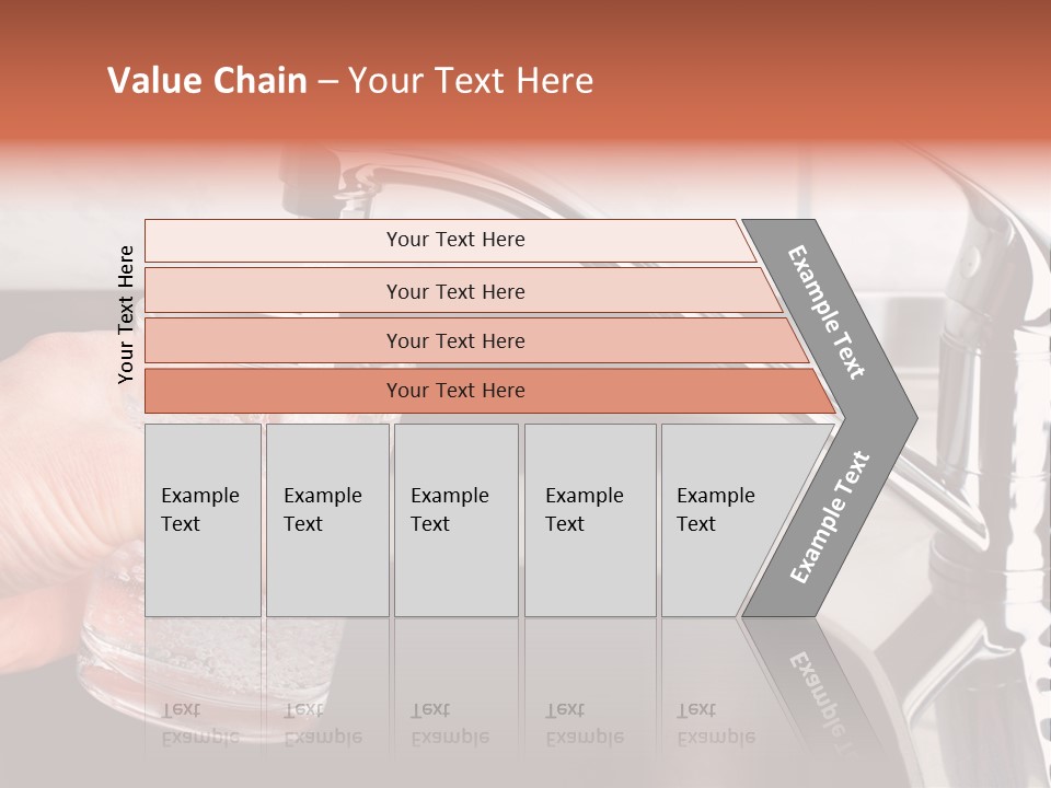 A Person Filling A Glass With Water From A Faucet PowerPoint Template