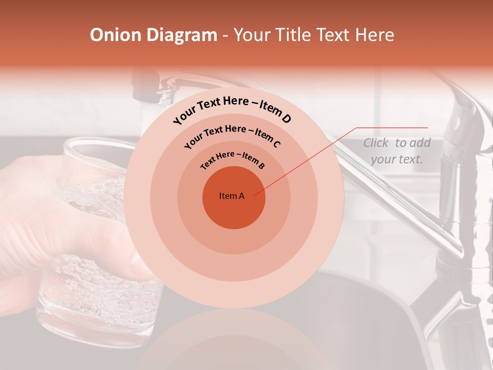 A Person Filling A Glass With Water From A Faucet PowerPoint Template