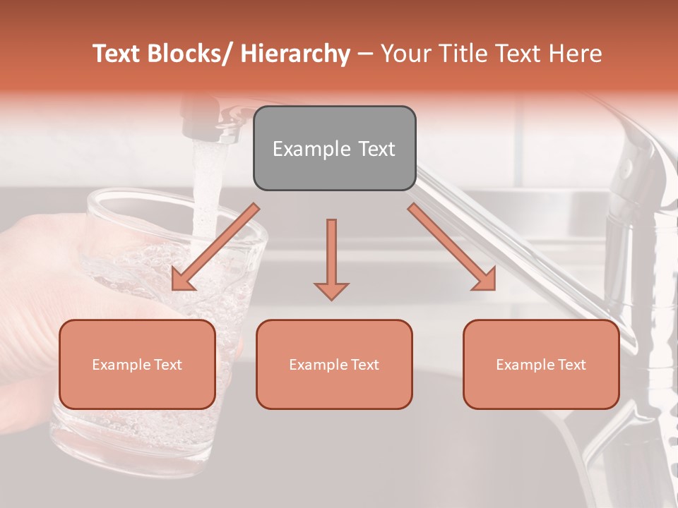 A Person Filling A Glass With Water From A Faucet PowerPoint Template