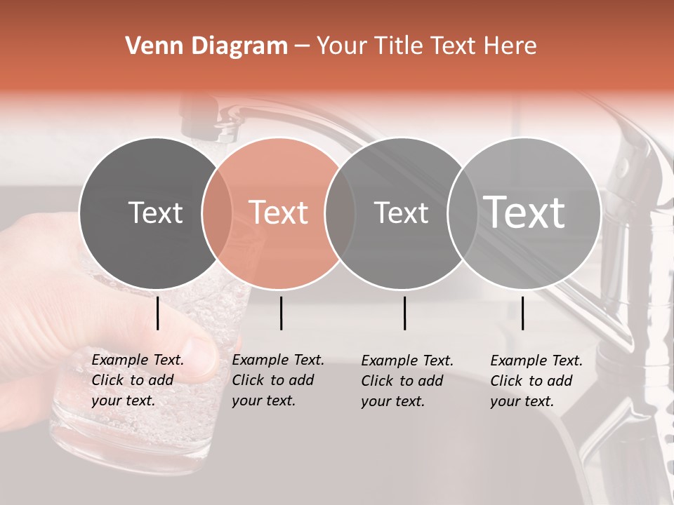 A Person Filling A Glass With Water From A Faucet PowerPoint Template