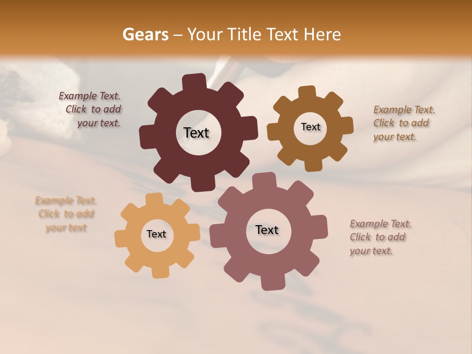 A Person Writing On A Piece Of Paper With A Pen PowerPoint Template