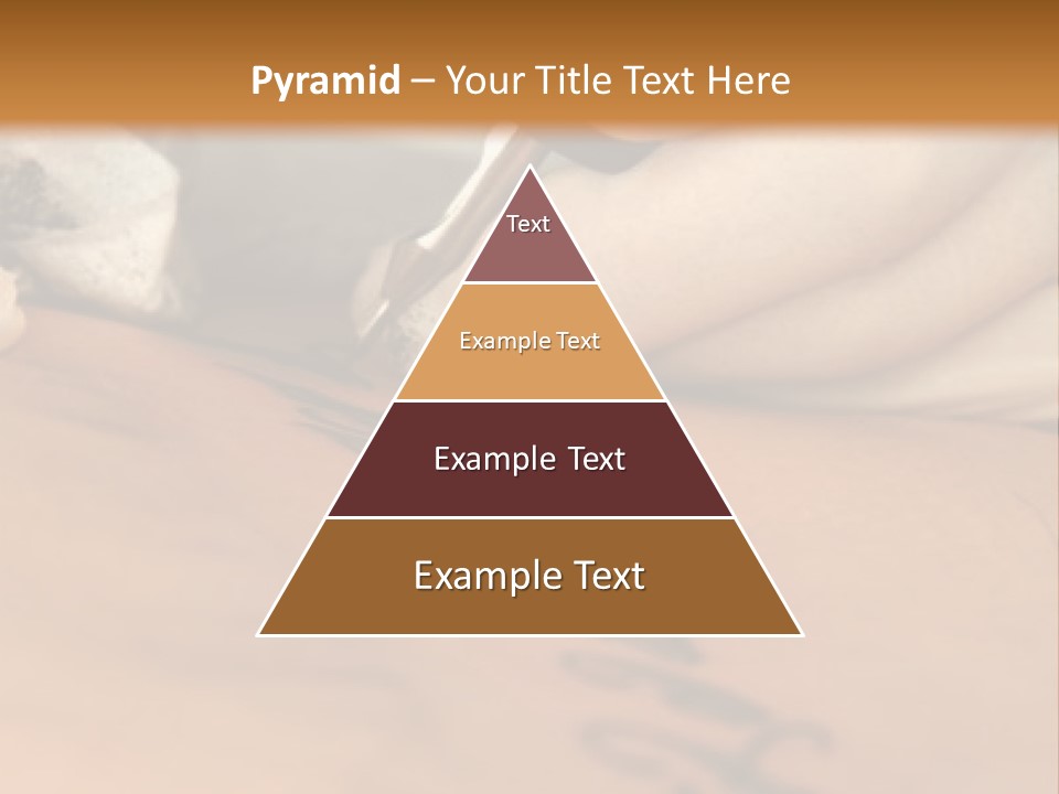 A Person Writing On A Piece Of Paper With A Pen PowerPoint Template