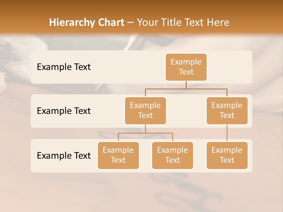 A Person Writing On A Piece Of Paper With A Pen PowerPoint Template