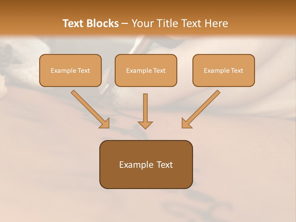 A Person Writing On A Piece Of Paper With A Pen PowerPoint Template