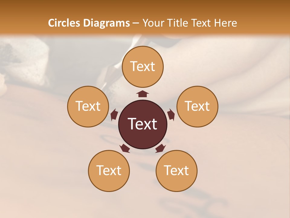 A Person Writing On A Piece Of Paper With A Pen PowerPoint Template