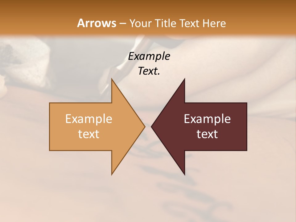 A Person Writing On A Piece Of Paper With A Pen PowerPoint Template