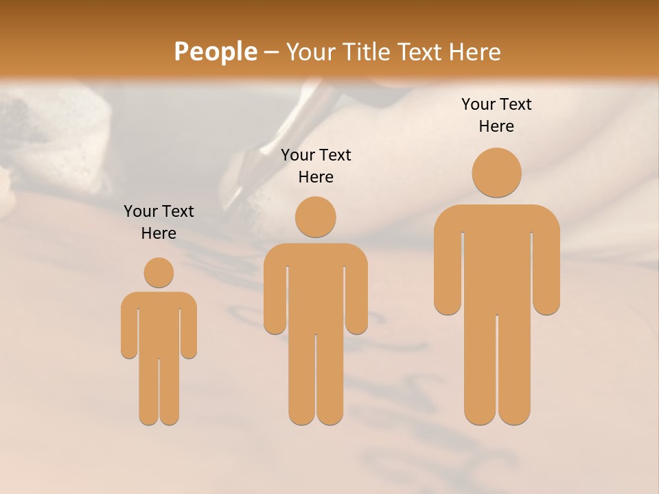 A Person Writing On A Piece Of Paper With A Pen PowerPoint Template