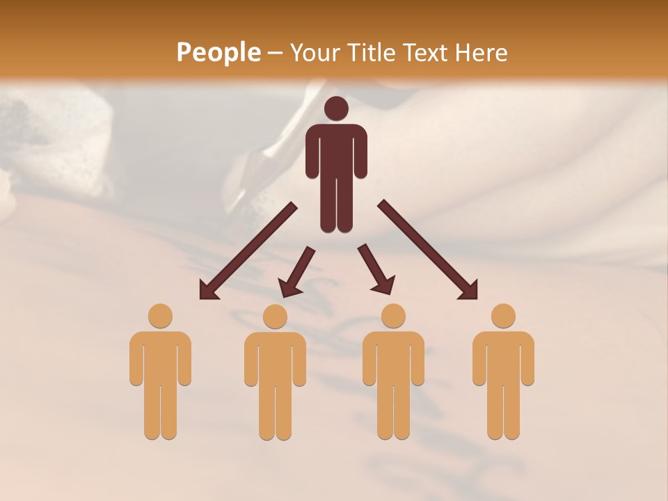 A Person Writing On A Piece Of Paper With A Pen PowerPoint Template