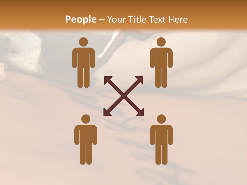 A Person Writing On A Piece Of Paper With A Pen PowerPoint Template