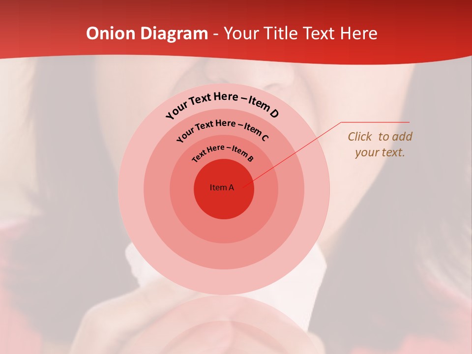 A Woman Eating A Piece Of Food With Her Eyes Closed PowerPoint Template