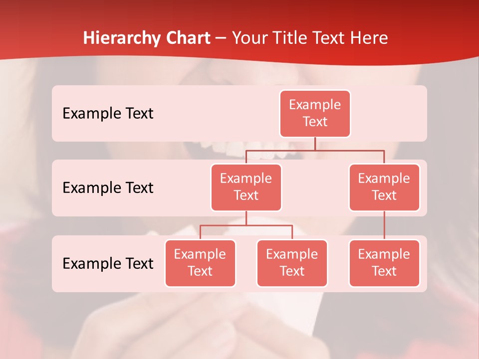 A Woman Eating A Piece Of Food With Her Eyes Closed PowerPoint Template