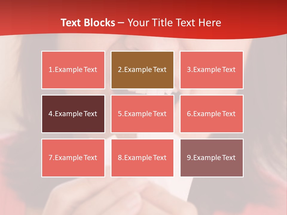 A Woman Eating A Piece Of Food With Her Eyes Closed PowerPoint Template