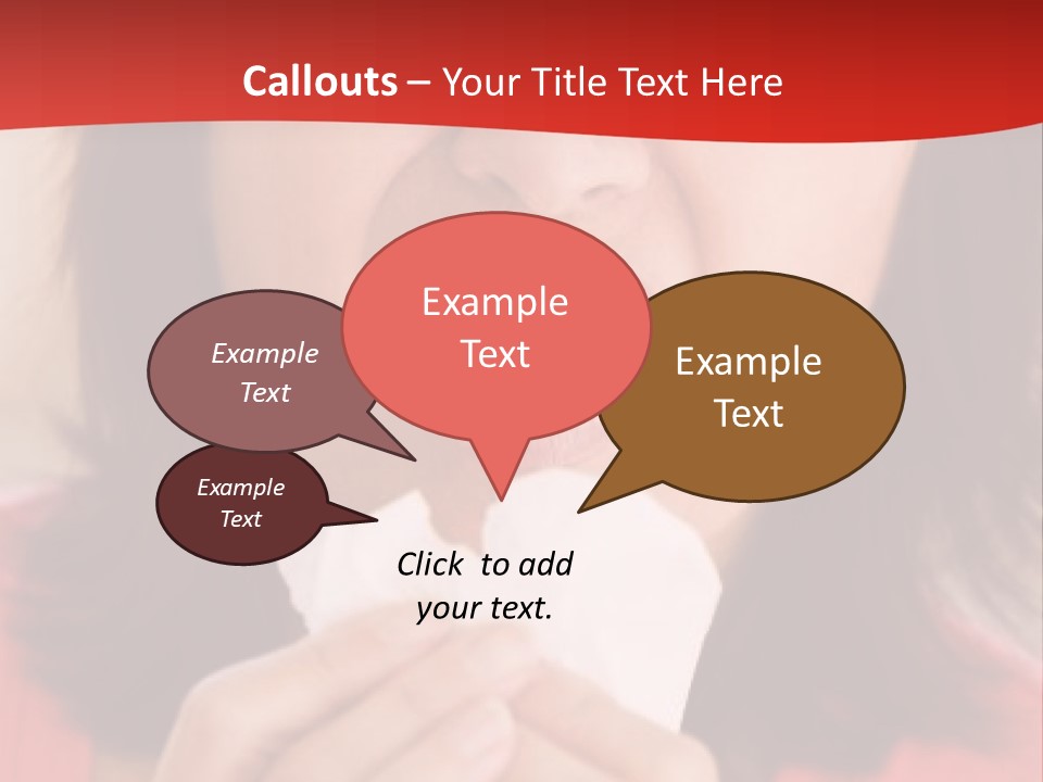 A Woman Eating A Piece Of Food With Her Eyes Closed PowerPoint Template