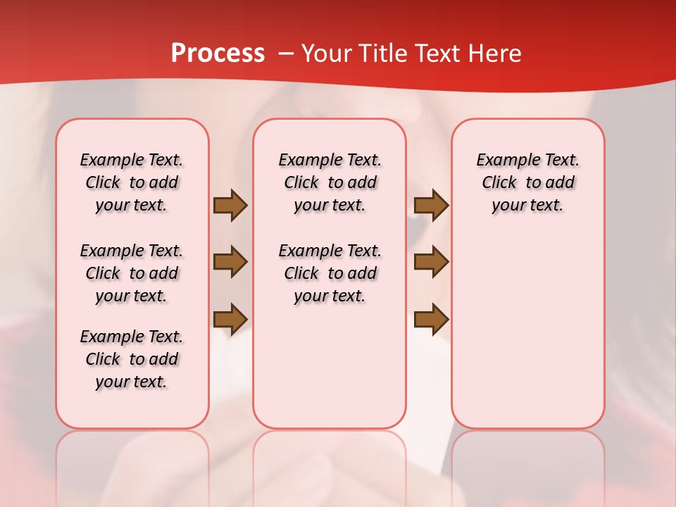 A Woman Eating A Piece Of Food With Her Eyes Closed PowerPoint Template