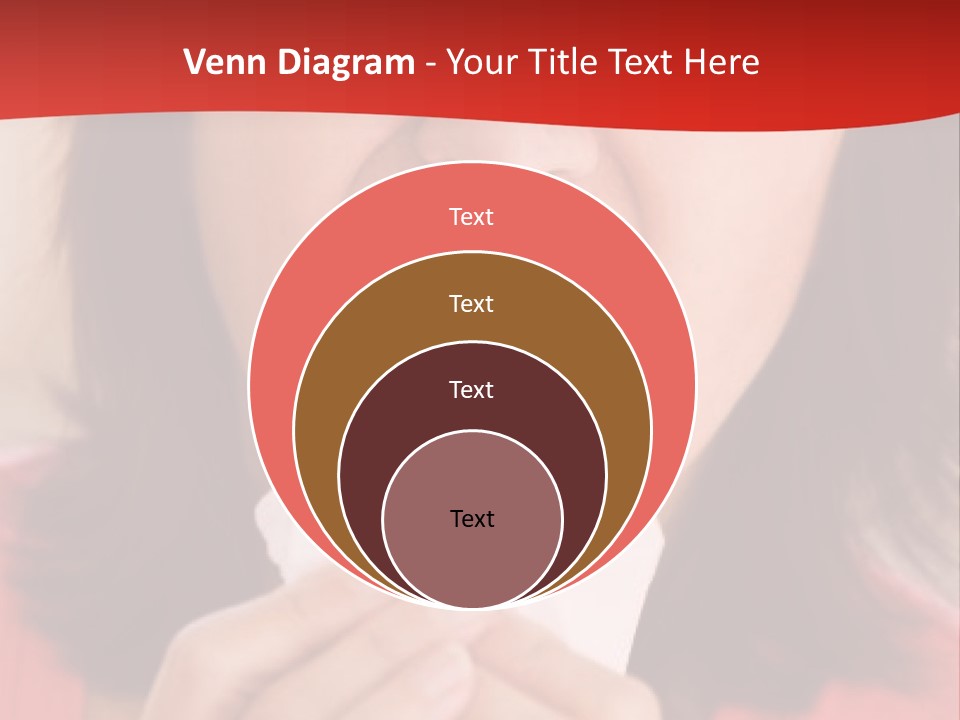 A Woman Eating A Piece Of Food With Her Eyes Closed PowerPoint Template
