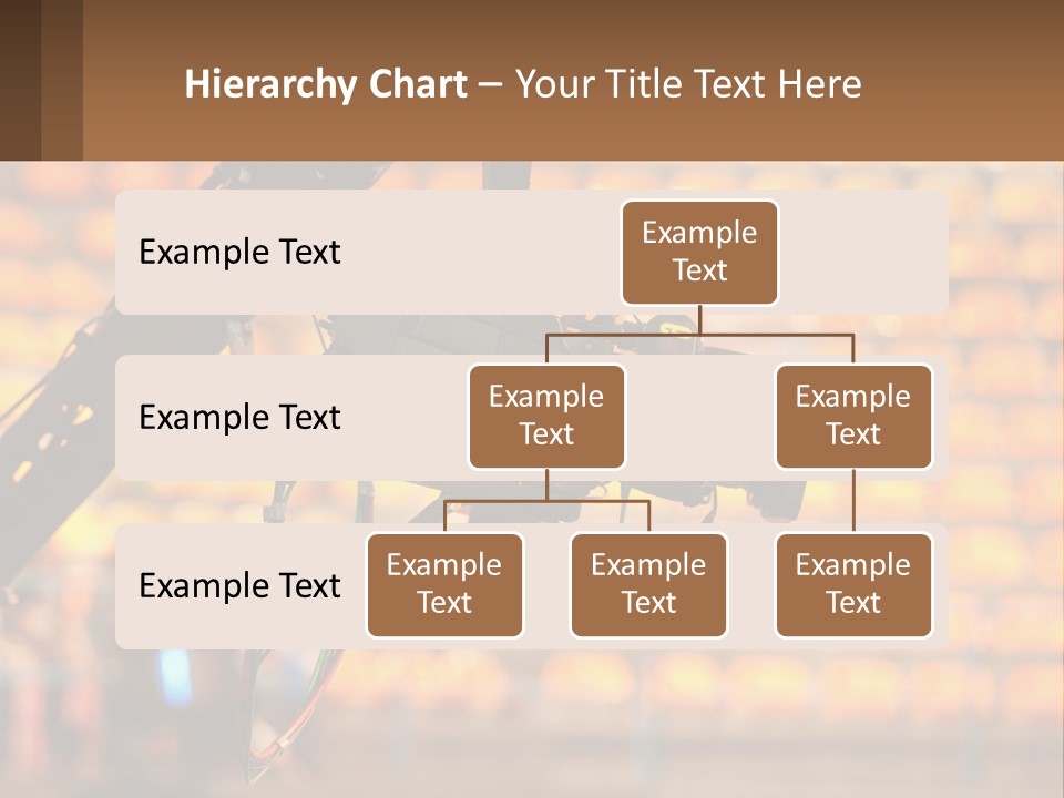 A Camera Attached To A Tripod In Front Of A Wall Of Oranges PowerPoint Template