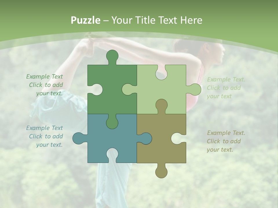 A Woman Doing A Yoga Pose On A Dock PowerPoint Template