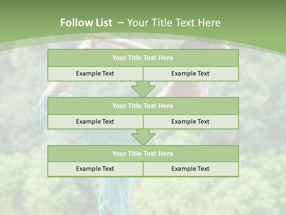 A Woman Doing A Yoga Pose On A Dock PowerPoint Template