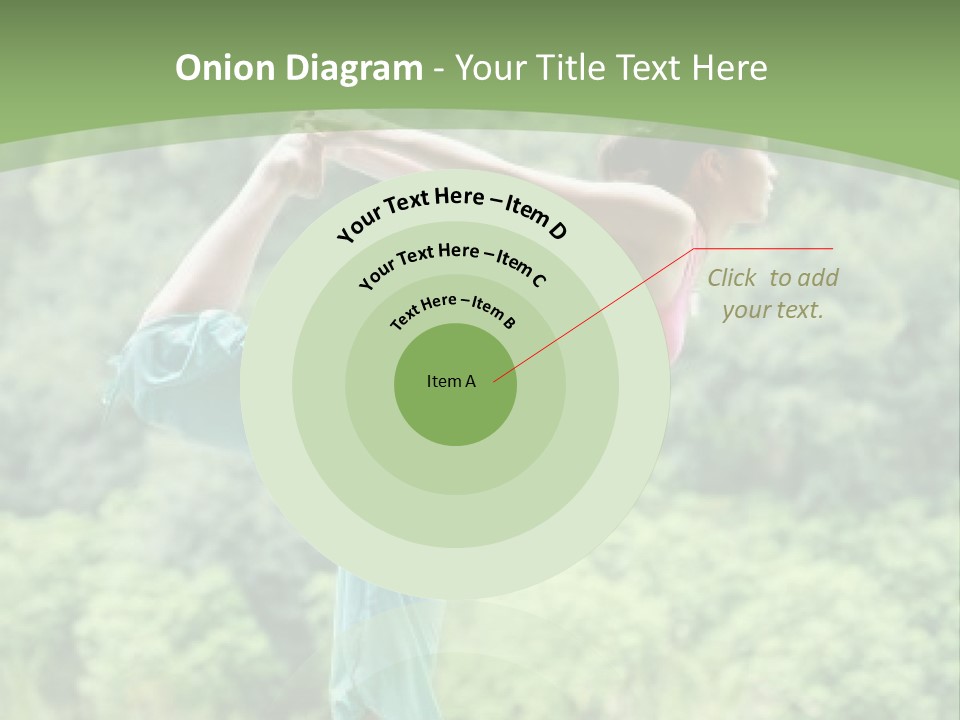 A Woman Doing A Yoga Pose On A Dock PowerPoint Template