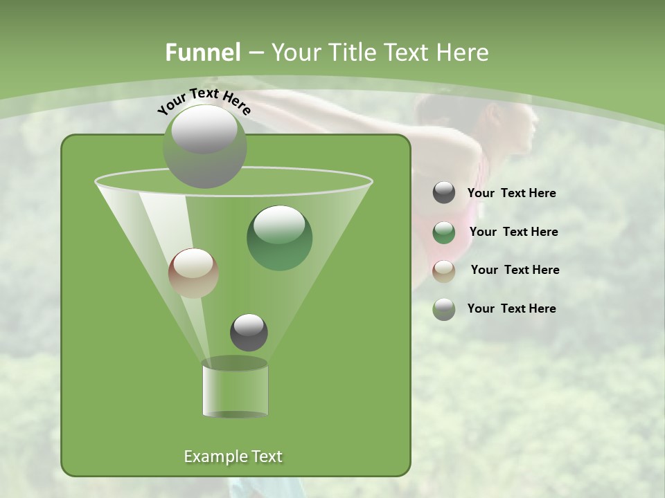 A Woman Doing A Yoga Pose On A Dock PowerPoint Template