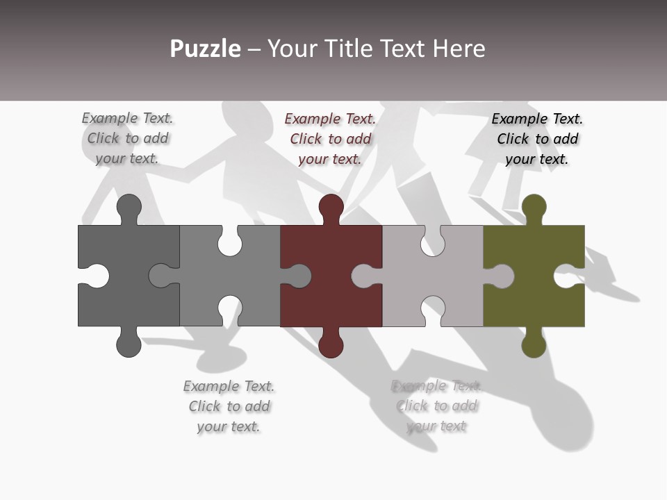 A Group Of People Holding Hands In Front Of A Sign PowerPoint Template