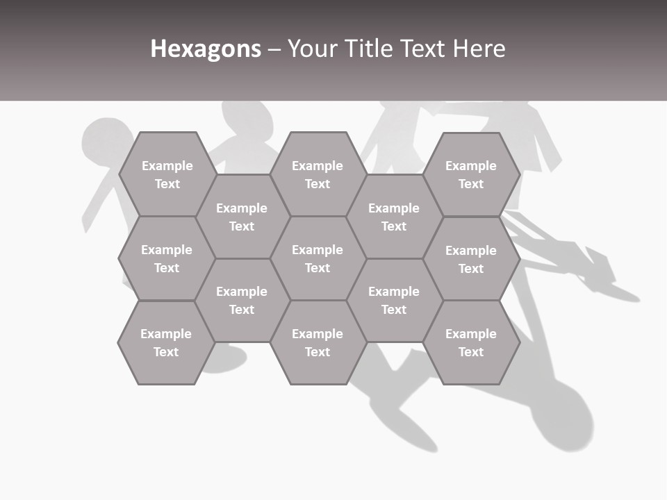 A Group Of People Holding Hands In Front Of A Sign PowerPoint Template