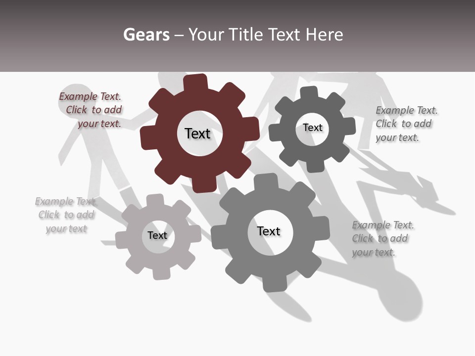 A Group Of People Holding Hands In Front Of A Sign PowerPoint Template