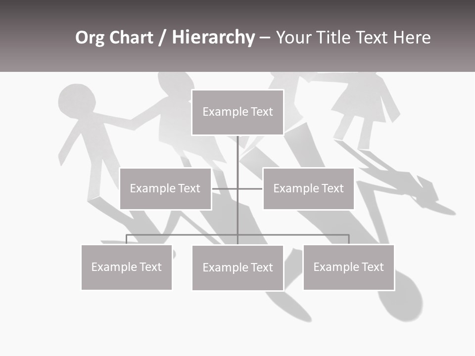 A Group Of People Holding Hands In Front Of A Sign PowerPoint Template