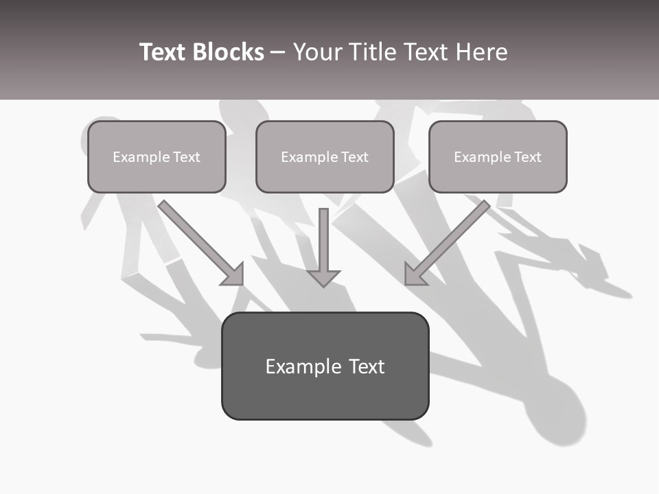 A Group Of People Holding Hands In Front Of A Sign PowerPoint Template