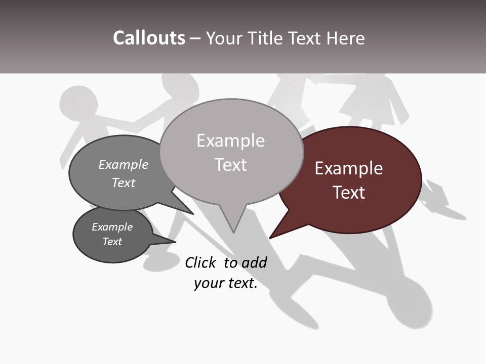 A Group Of People Holding Hands In Front Of A Sign PowerPoint Template