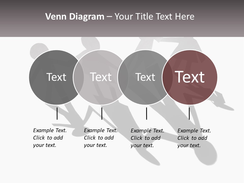 A Group Of People Holding Hands In Front Of A Sign PowerPoint Template