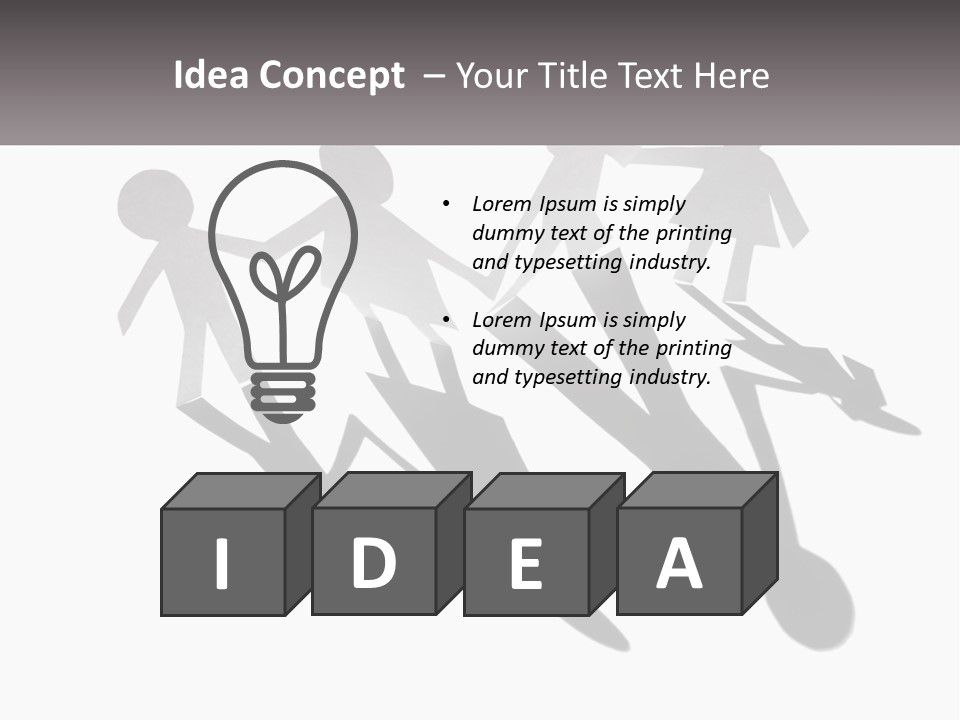 A Group Of People Holding Hands In Front Of A Sign PowerPoint Template