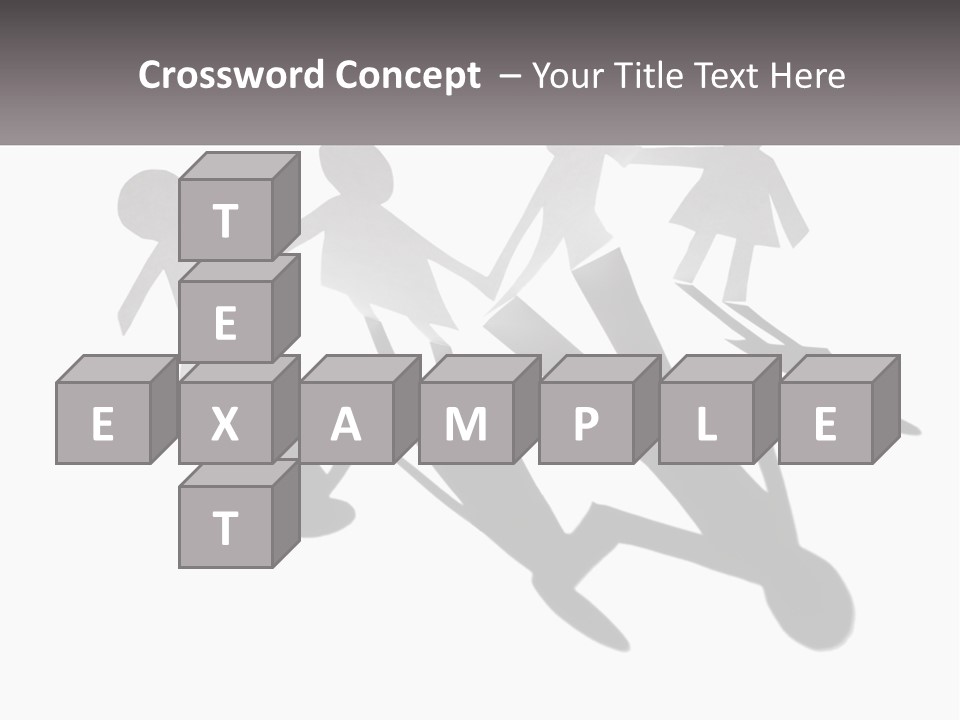 A Group Of People Holding Hands In Front Of A Sign PowerPoint Template