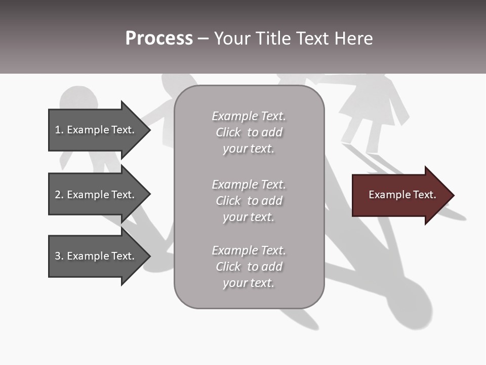 A Group Of People Holding Hands In Front Of A Sign PowerPoint Template