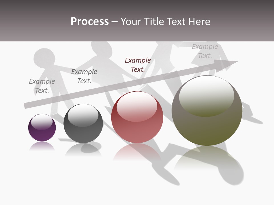 A Group Of People Holding Hands In Front Of A Sign PowerPoint Template