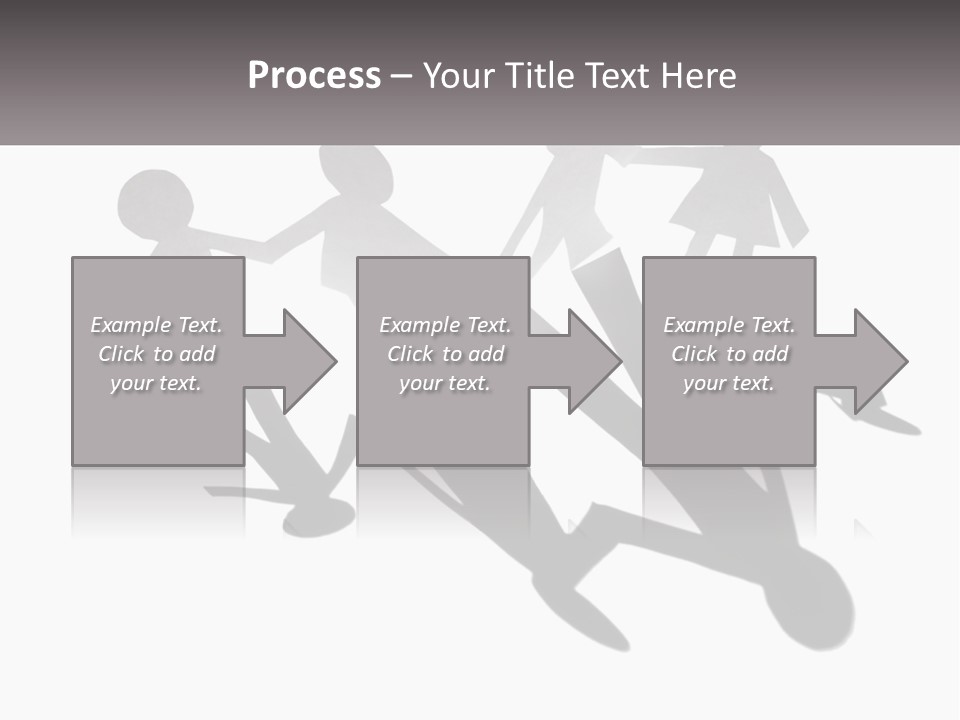 A Group Of People Holding Hands In Front Of A Sign PowerPoint Template