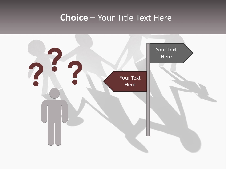 A Group Of People Holding Hands In Front Of A Sign PowerPoint Template