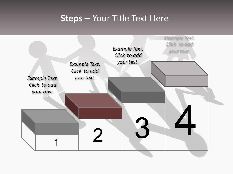 A Group Of People Holding Hands In Front Of A Sign PowerPoint Template