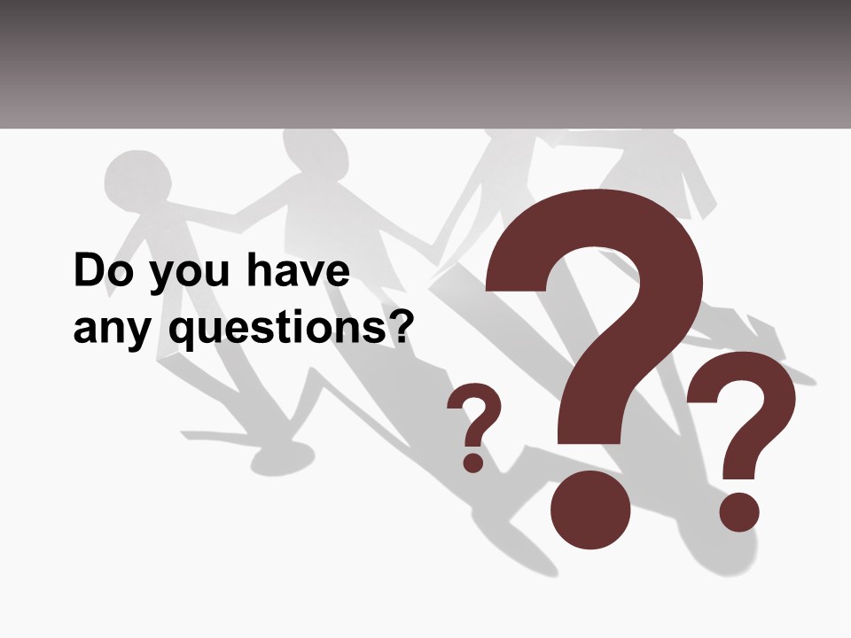 A Group Of People Holding Hands In Front Of A Sign PowerPoint Template