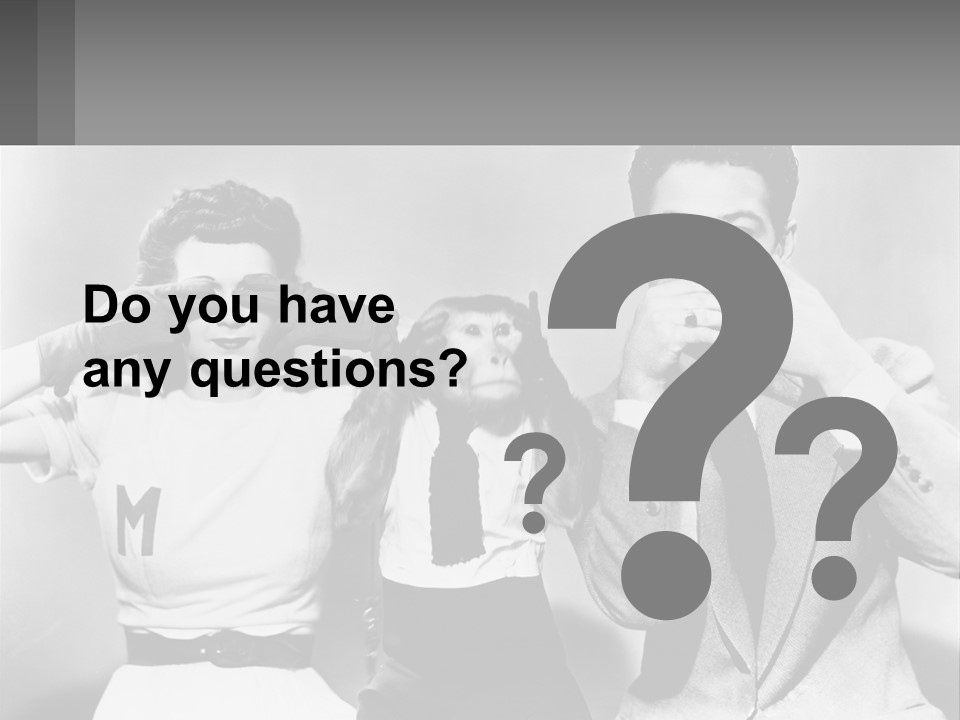 A Group Of People With Monkeys Covering Their Eyes PowerPoint Template